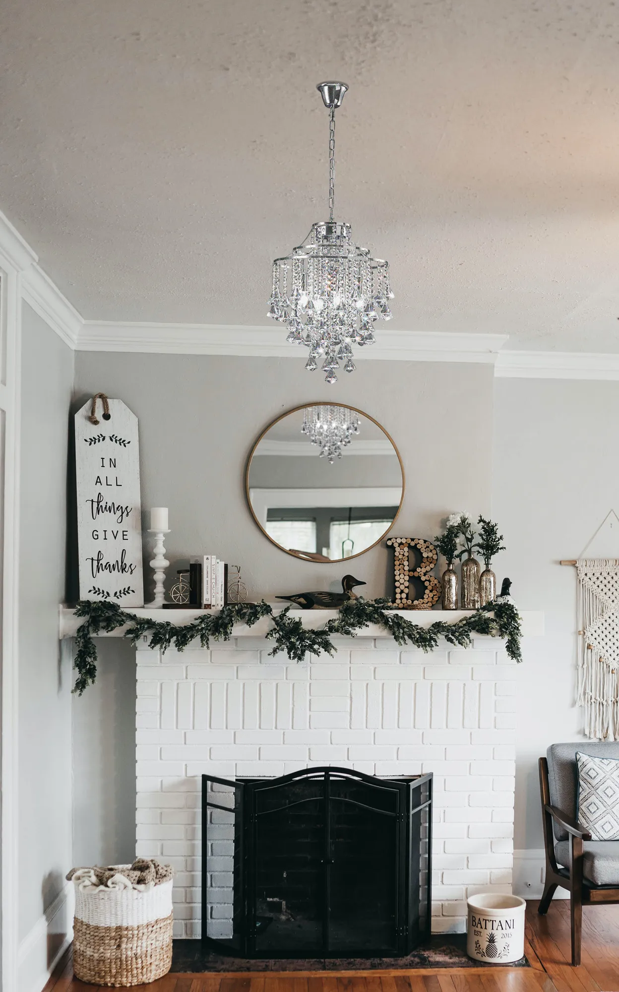 Inina Polished Chrome Crystal Ceiling Lights Diyas Single Crystal Pendants